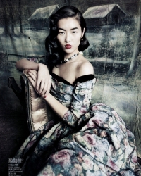 Liu Wen Для Vogue China сентябрь 2010