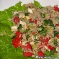 салат с овощами
