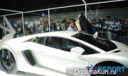 G-Dragon продемонстрировал свой Lamborghini на съемках клипа для Who Are You?
