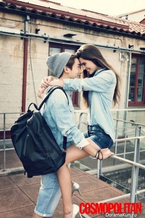 Хёншик из ZE:A в фотосессии для Cosmopolitan