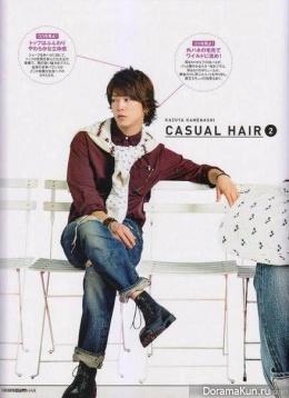Kazuya Kamenashi FINEBOYS 2014