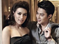 Kimberly Ann Voltemas и Mark Prin Suparat для OK October 2013