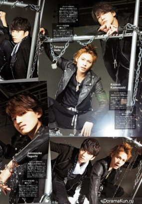 KAT-TUN для TV Guide April 2016