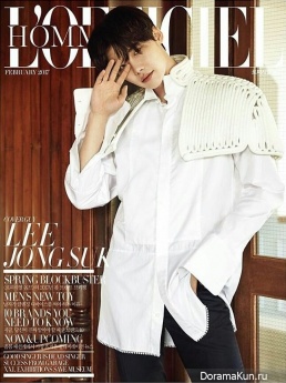 Lee Jong Suk для L'Officiel Hommes March 2017