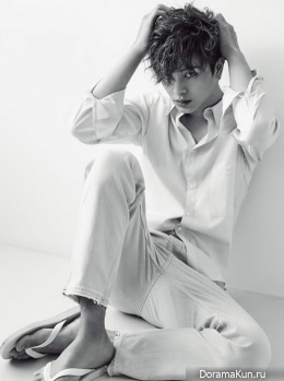 Yook Sung Jae для GQ March 2017