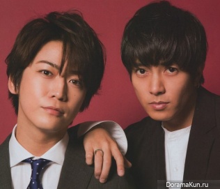Kamenashi Kazuya, Yamashita Tomohisa для Myojo May 2017