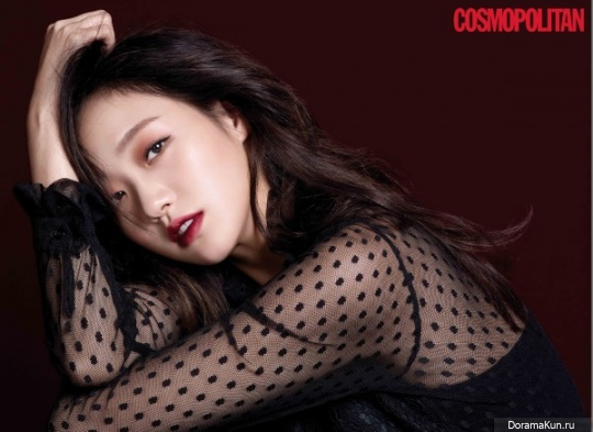 Kim Go Eun для Cosmopolitan December 2016