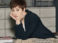 Kim Sun Ah для Cosmopolitan April 2017