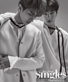 Changsub (BTOB), Ken (VIXX) для Singles March 2017