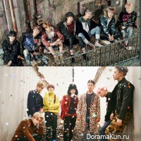 BTS, MONSTA X