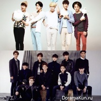 SHINee, EXO