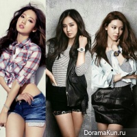 Park Shin Hye, Yuri, Sooyoung