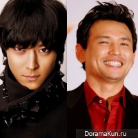 Hwang Jung Min and Kang Dong Won