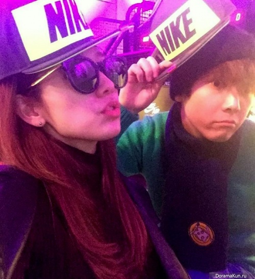 Park Shin Hye and Lee Hong Ki