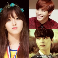 Chanmi, Hongbin and N
