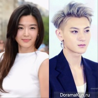 Jeon Ji Hyeon and Tao