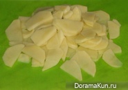 Chi Chi San (three terrestrial freshness) or vegetables in Chinese