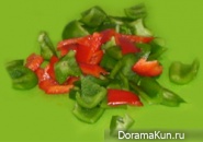 Chi Chi San (three terrestrial freshness) or vegetables in Chinese