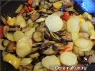 Chi Chi San (three terrestrial freshness) or vegetables in Chinese