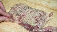 steak in sesame