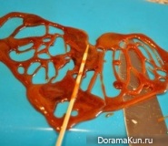 Chinese caramel cock