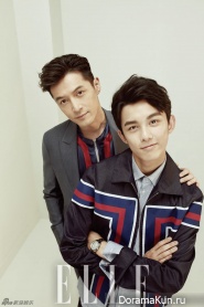 Hu Ge, Wu Lei для Elle 2016