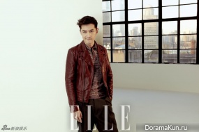 Hu Ge, Wu Lei для Elle 2016