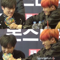 Wonho and Minhyuk