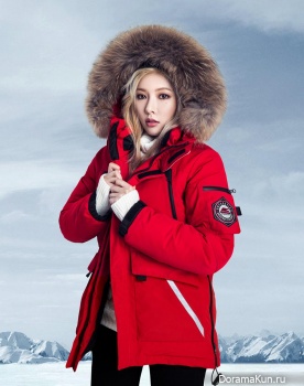 4Minute (Hyuna) для CLRIDE.N F/W 2015 CF