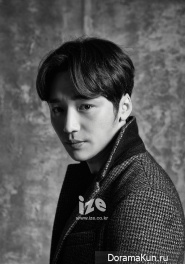 Byun Yo Han для IZE Magazine January 2015