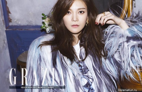 Cha Ye Ryun для Grazia January 2015