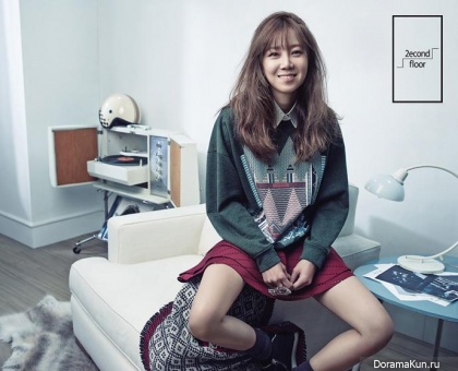Gong Hyo Jin для 2econd Floor F/W 2014 CF
