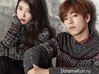 IU, Lee Hyun Woo для Unionbay Winter 2015 CF