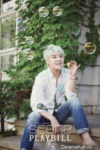 Junsu (JYJ) для Scene Playbill Magazine July 2015