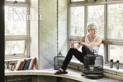 Junsu (JYJ) для Scene Playbill Magazine July 2015