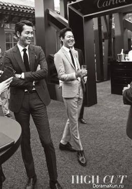 Jung Woo Sung, Lee Jung Jae для High Cut Vol. 158