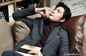 Jung Woo Sung для INDIAN Fall 2014 CF