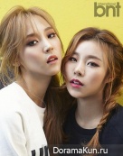 MAMAMOO для BNT International October 2015