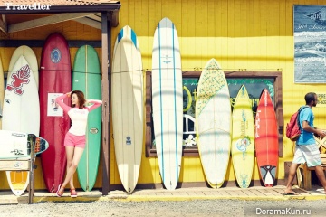 Park Soo Jin для The Traveller May 2015