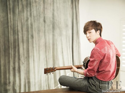 Roy Kim для SURE December 2014 Extra