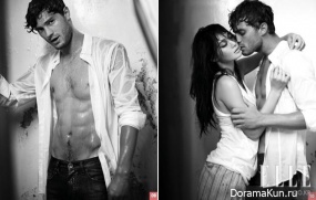 Shin Min Ah, Jamie Dornan для Elle September 2009