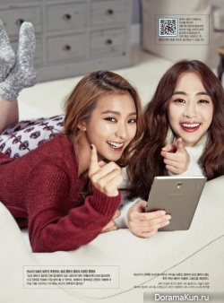 Sistar (Bora, Dasom) для GQ December 2014