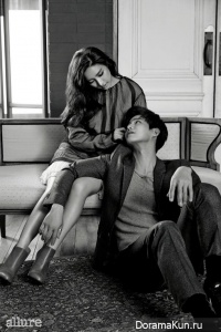 Song Jae Rim, Kim So Eun для Allure December 2014 Extra