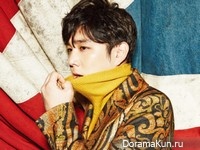 Super Junior (Kangin) для InStyle February 2015 Extra
