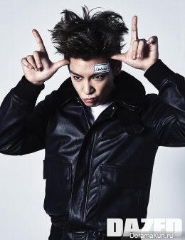 Big Bang (T.O.P) для Dazed October 2015