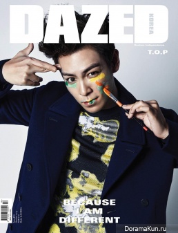 Big Bang (T.O.P) для Dazed October 2015