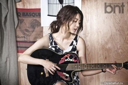 Uhm Hyun Kyung для BNT International August 2014