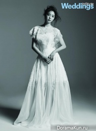Uhm Hyun Kyung для InStyle Weddings July 2015