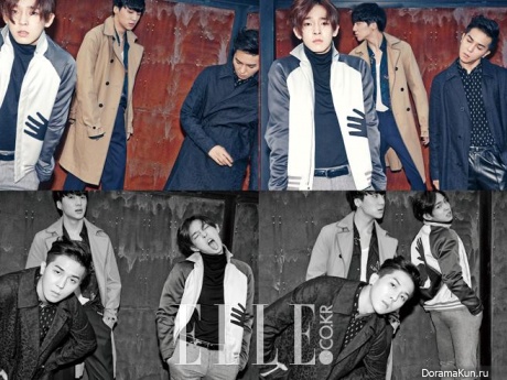 WINNER для Elle November 2014 Extra 2
