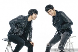 Yeo Jin Goo, Lee Min Ki для Cine21 Magazine 2015